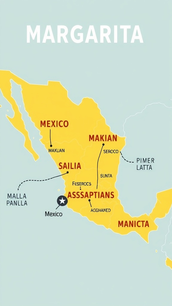 A classic margarita cocktail recipe overview.