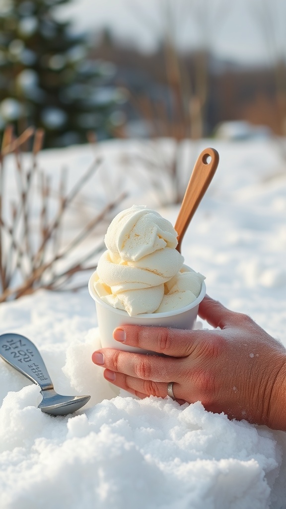 24 Delightful Snow Ice Cream Recipes to Try This Winter