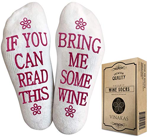 The ONLY GIFT WORTH GIVING Funny Wine Socks for Women - Wine Gifts for Women and Wine Accessories for Wine Lovers - Unique Wine Lovers Gifts for Women - Perfect Mother's Day Gifts Socks for Women