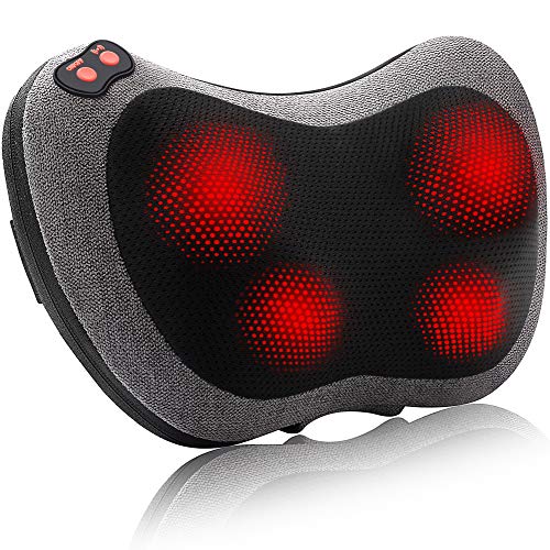 Papillon Shiatsu Back and Neck Massager with Heat, Deep Tissue ...