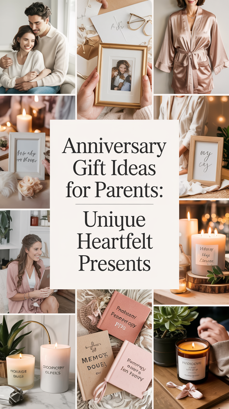 Anniversary Gift Ideas for Parents Unique Heartfelt Presents