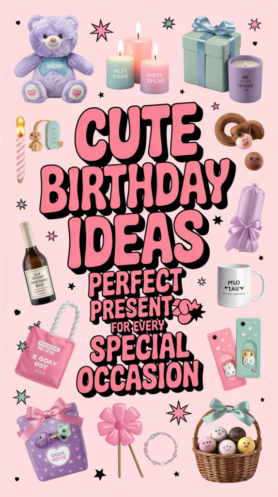 Cute Birthday Gift Ideas Perfect Presents for Every Special Occasion