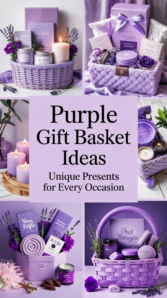 Purple Gift Basket Ideas - Unique Presents for Every Occasion