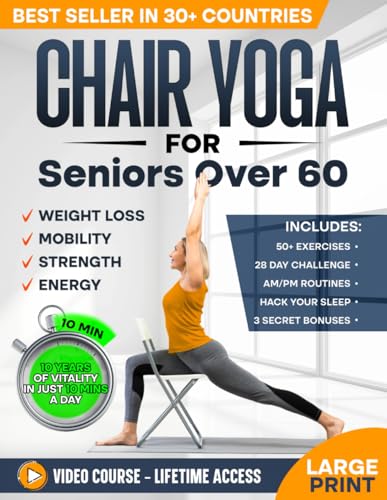 Best Chair Yoga Book for Seniors