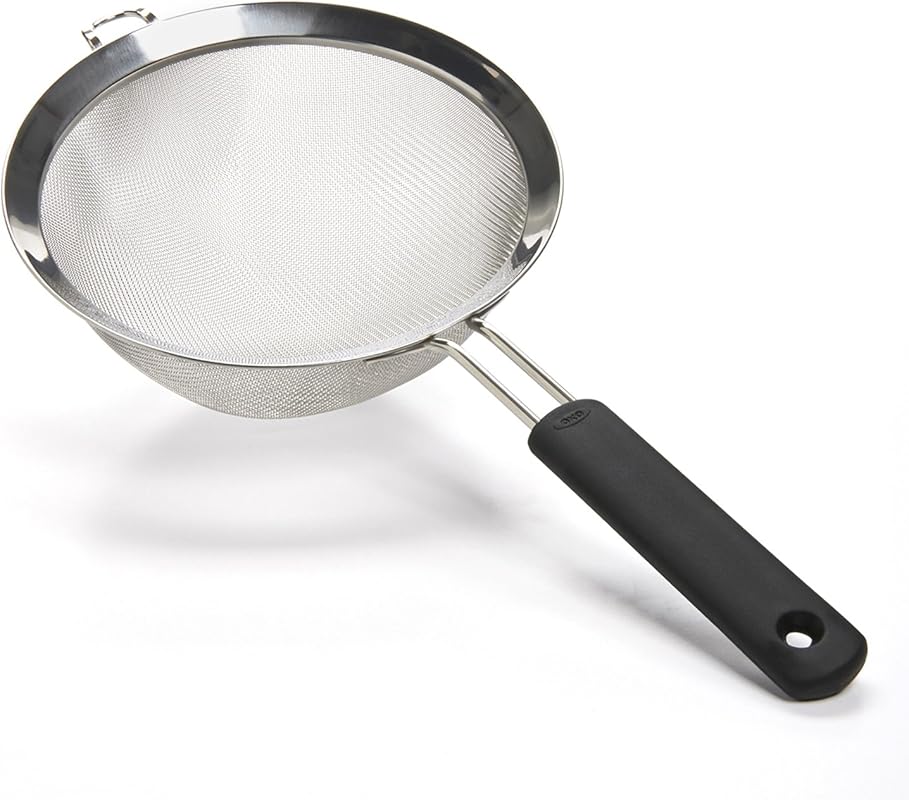 OXO Good Grips 8-Inch Double Rod Strainer for Effortless Kitchen Strai