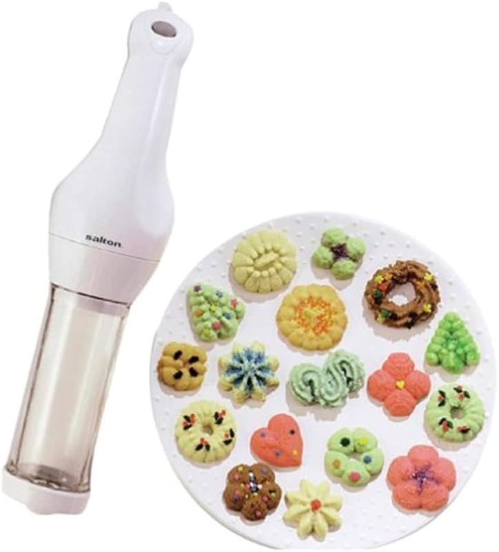 Salton Cookie Press for Easy DIY Holiday and Everyday Biscuit Baking.