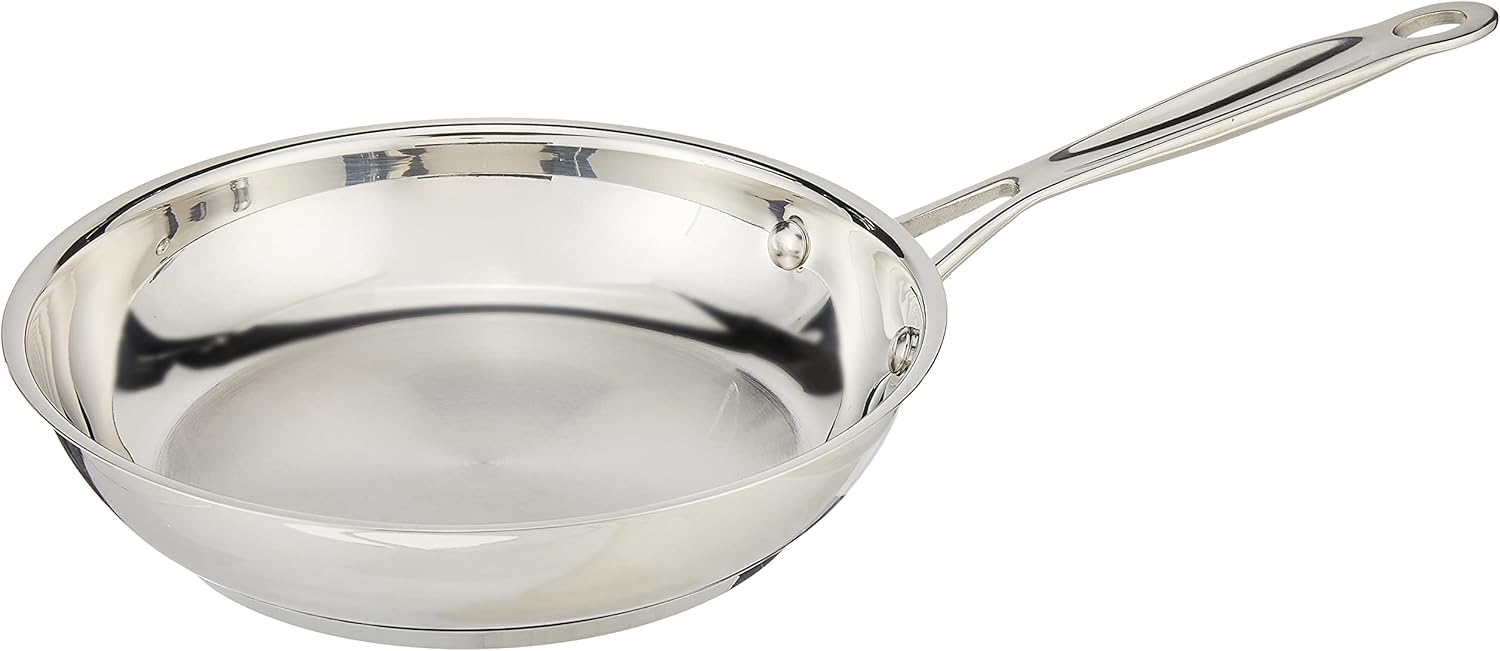 Cuisinart 722-20 Chef's Classic 8-Inch Stainless Steel Open Skillet fo