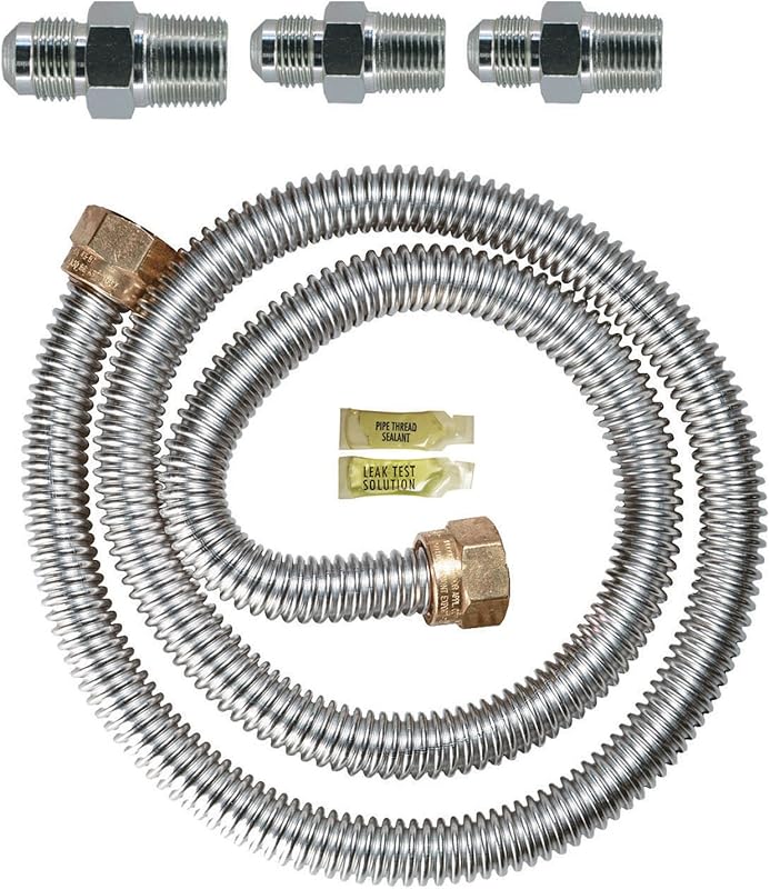 DORMONT 30-3131KIT-48 Universal Gas Range Connection Kit for Stoves an