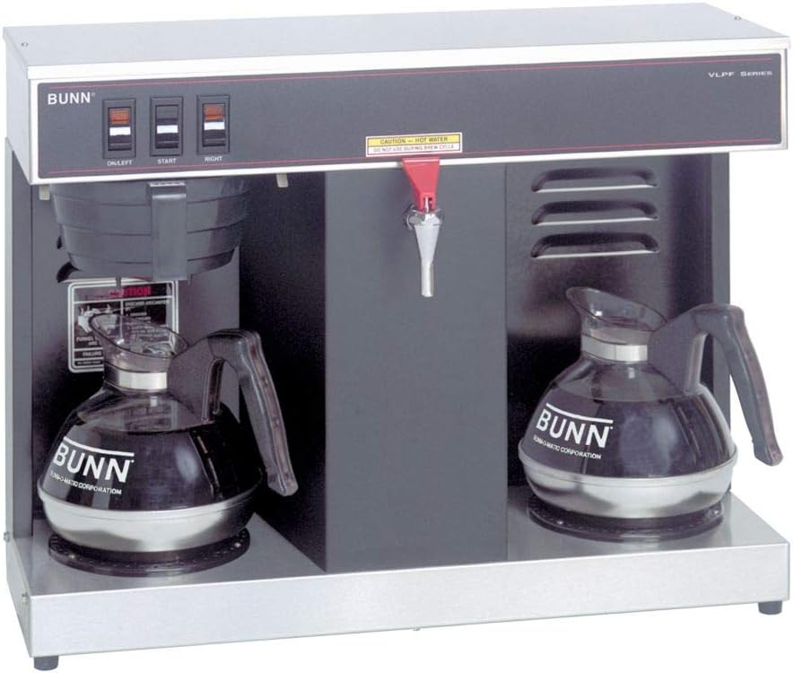 BUNN VLPF Automatic Commercial 12-Cup Coffee Maker with Two Warmers fo