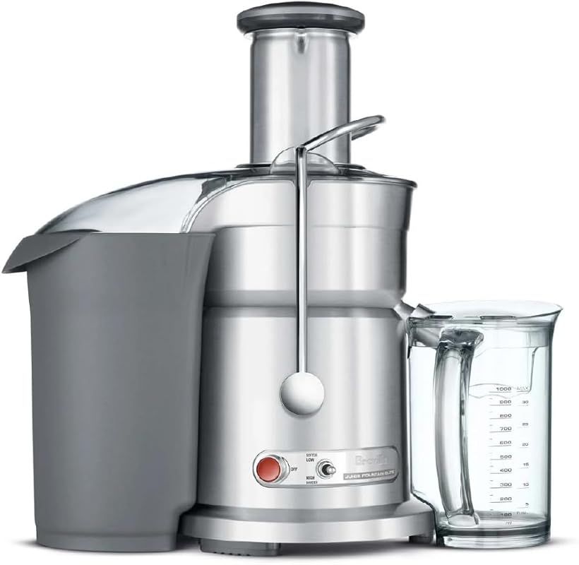 Breville Juice Fountain Elite 800JEXL Centrifugal Juicer Machine, Silv