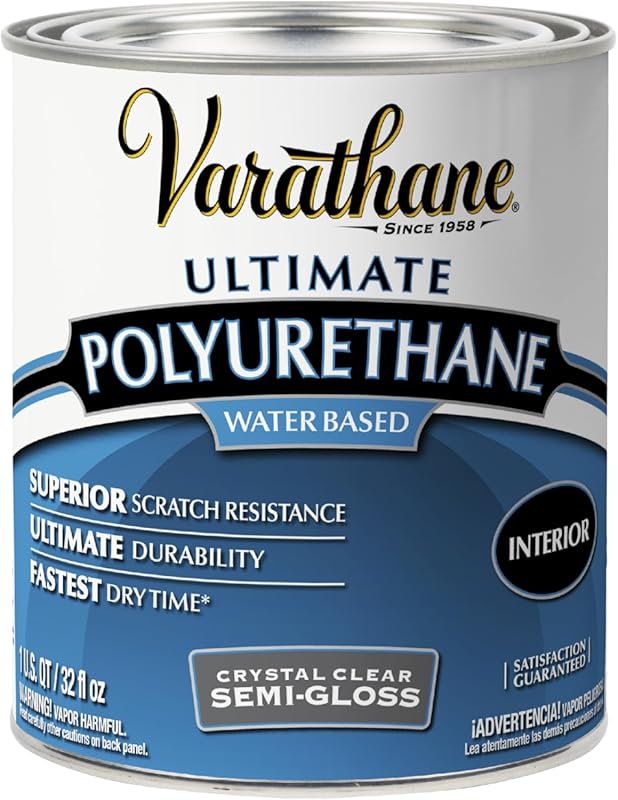 Varathane Water-Based Crystal-Clear Ultimate Polyurethane, Interior Wo