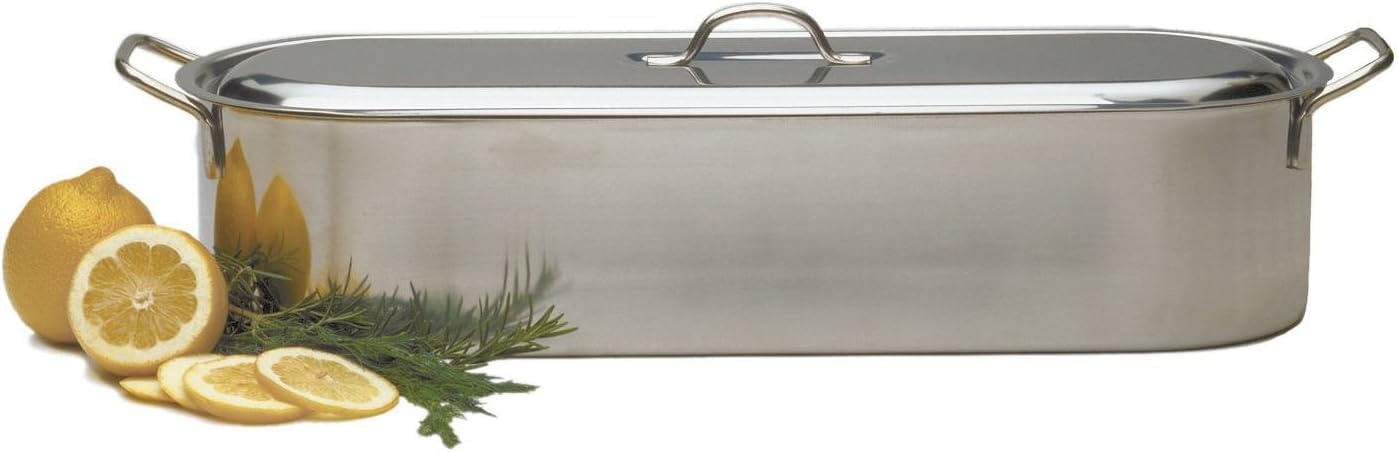 RSVP International Endurance Collection 18-Inch Stainless Steel Fish P