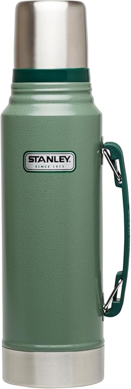 Stanley Heritage Classic 1.1qt Vacuum Bottle with Handle, Leakproof Cu