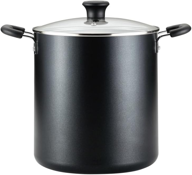 T-fal Specialty 12 Quart Nonstick Stockpot with Lid, Oven Safe & Stay-