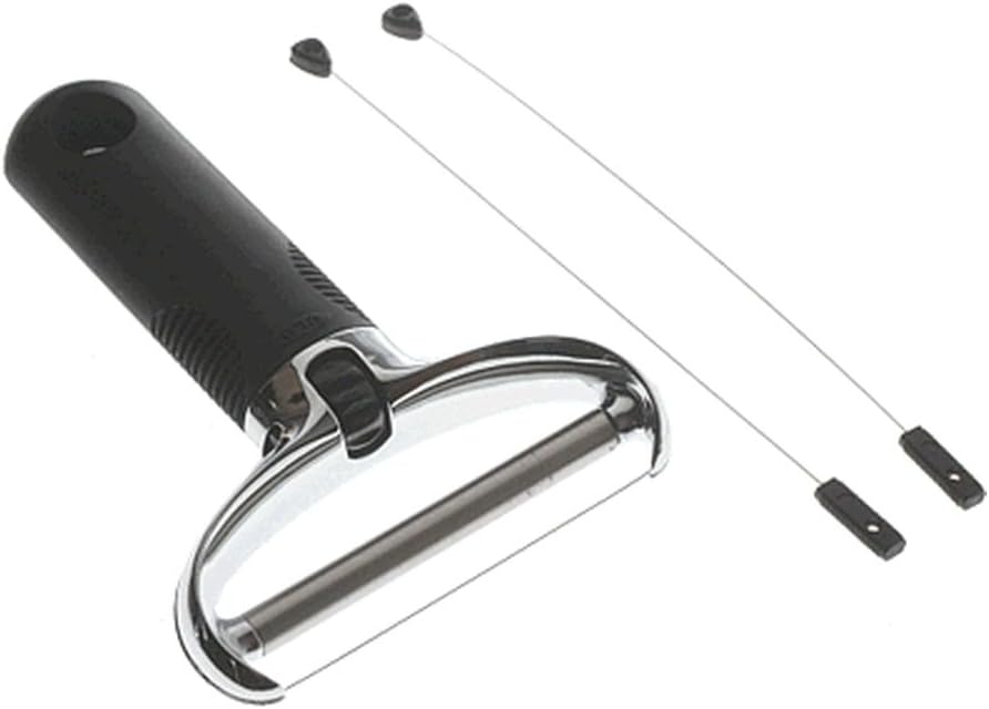 OXO Good Grips Cheese Slicer, Ergonomic Handle Design with Easy to Rep