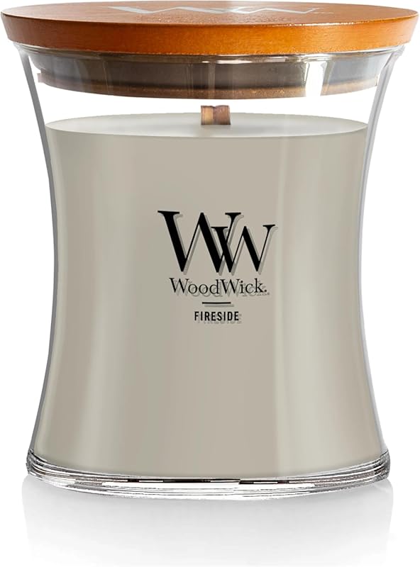 WoodWick Fireside Medium Hourglass Holiday Candle
