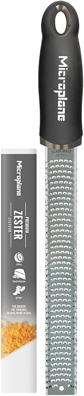 Microplane Premium Classic Series Zester for Citrus, Cheese, Garlic, G