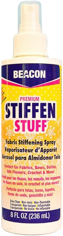 Beacon Stiffen Stuff Spray: All-Purpose Fabric Stiffener for Crafting 