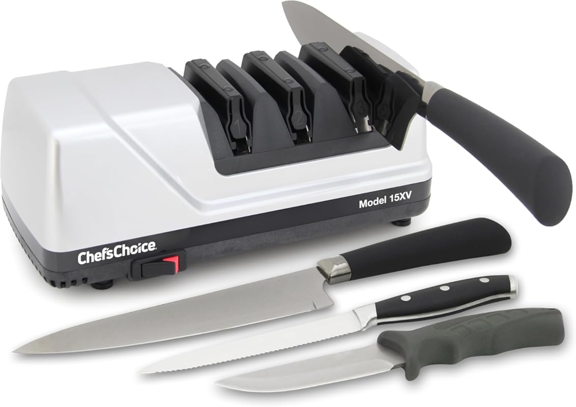 Chef'sChoice 15XV EdgeSelect Professional Electric Knife Sharpener: 3-