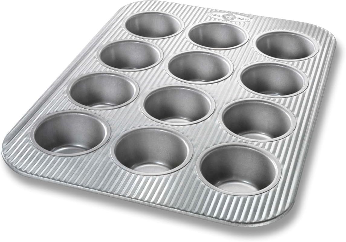 USA Pan Bakeware 12-Well Muffin Pan