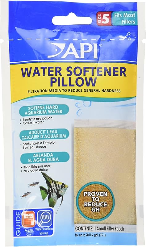 API Water Softener Pillow for Aquarium Canister Filter Filtration Pouc