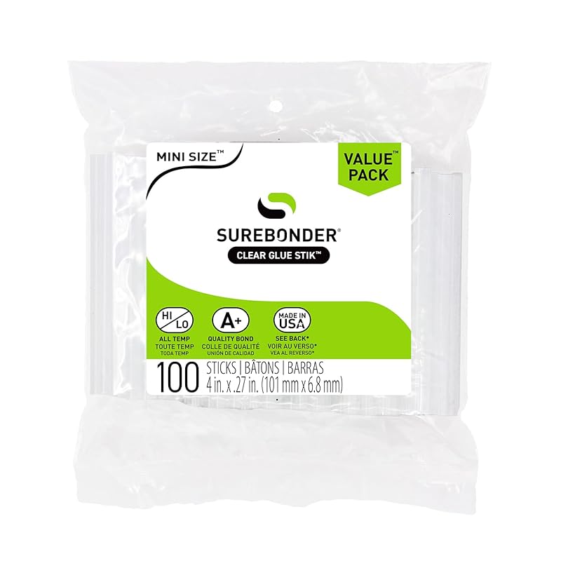 Surebonder DT-100 Mini Hot Glue Sticks, 0.27