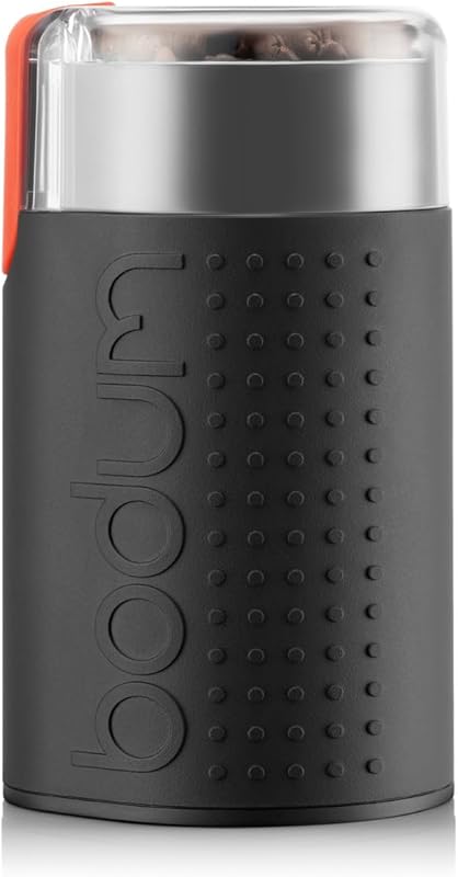 Bodum Bistro Electric Blade Coffee Grinder, Compact Design, Stainless