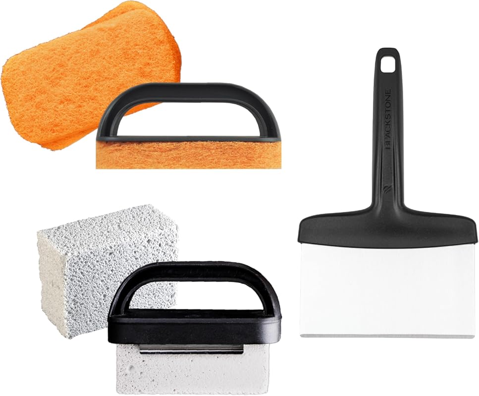 BLACKSTONE 5060 Professional 8-Piece Griddle Cleaning Kit with Stainle