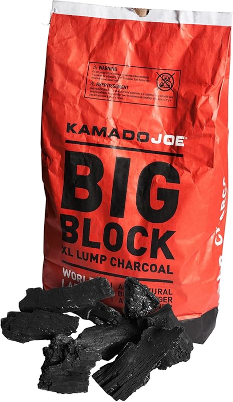 Kamado Joe Big Block XL Hardwood Lump Charcoal - Premium, 100% Natural