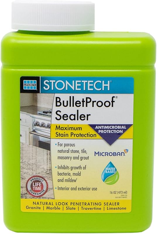 STONETECH Bulletproof Sealer, 1 Pint (16oz) Bottle for Natural Stone S