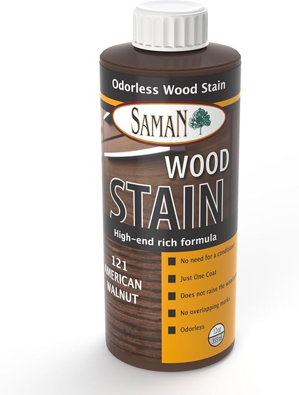SamaN Interior Water-Based American Walnut Wood Stain for Furniture, C
