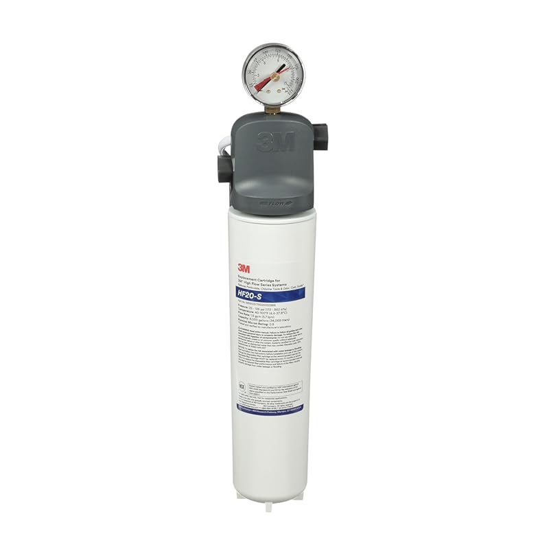 3M ICE120-S Commercial Ice Maker Filter System: Reduces Sediment, Chlo