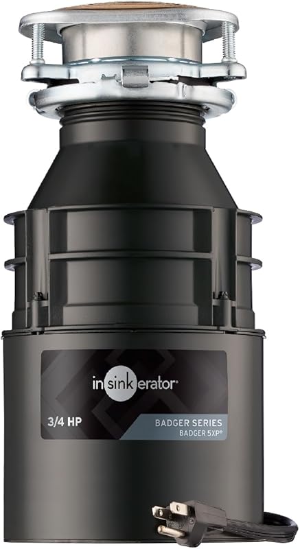 InSinkErator Badger 5XP Standard Series 3/4 HP Continuous Feed Garbage