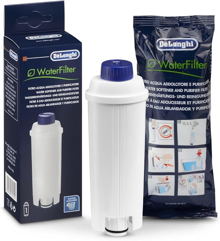 De'Longhi DLSC002 Replacement Water Filter for Espresso & Coffee Machi