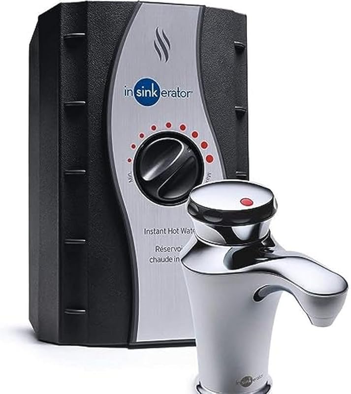 InSinkErator Invite Contour Instant Hot Water Dispenser System: Chrome