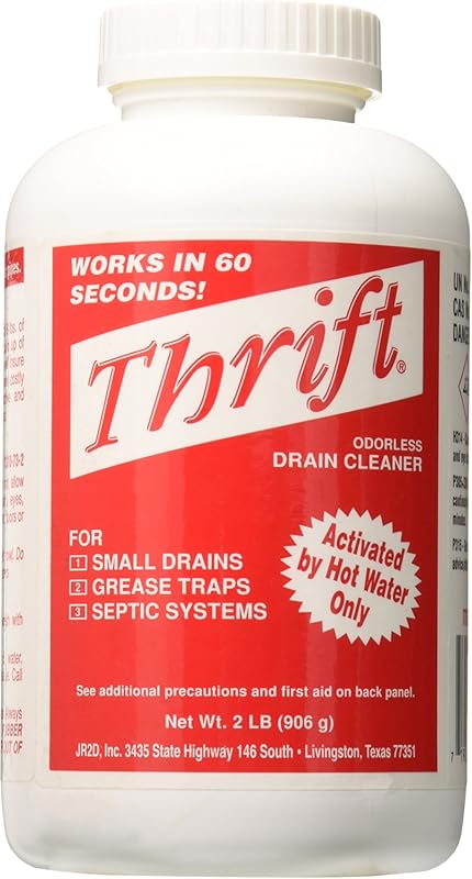 Thrift Marketing GIDDS-TY-0400879 Drain Cleaner, Powerful 2lb Formula 
