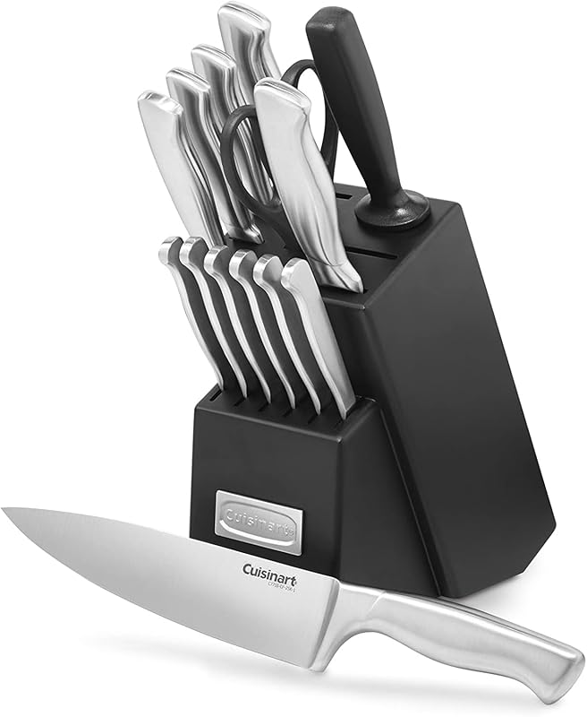 Cuisinart C77SS-15PK 15-Piece Stainless Steel Hollow Handle Kitchen Kn