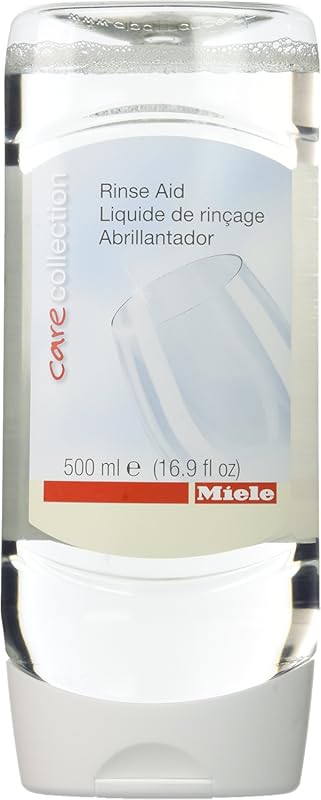 Miele Dishwasher Rinse Aid for Spotless Dishes & Streak-Free Drying, 1