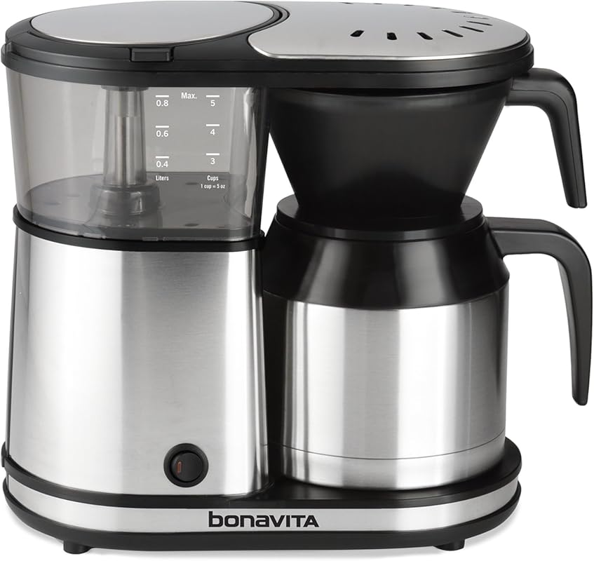 Bonavita BV1500TS 5-Cup Drip Coffee Maker with Thermal Carafe, One-Tou