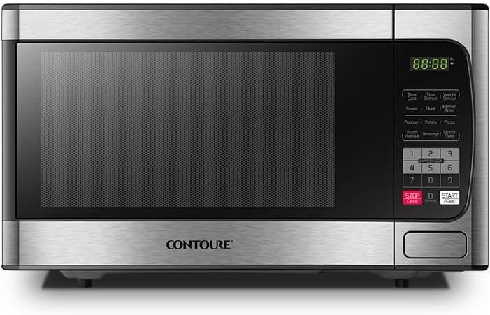 RV-950S Built-In Microwave Oven: Stainless Steel, 900W, 10 Power Level