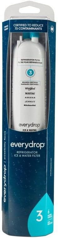 everydrop by Whirlpool Ice & Water Refrigerator Filter 3, EDR3RXD1 – S