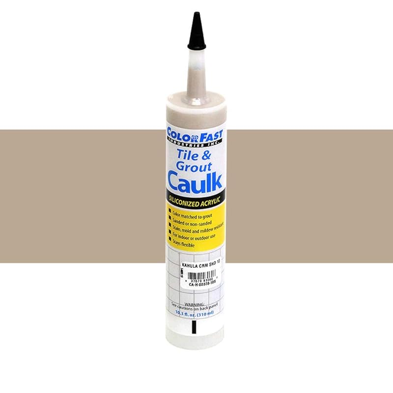 TEC Sanded Color Matched Caulk by Colorfast Industries, 961 Sandstone 