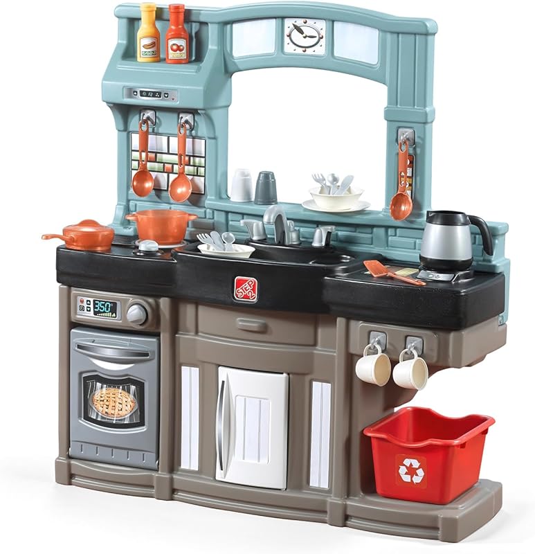 Step2 Best Chefs Kids Kitchen Playset with Lights, Sounds & 25 Accesso