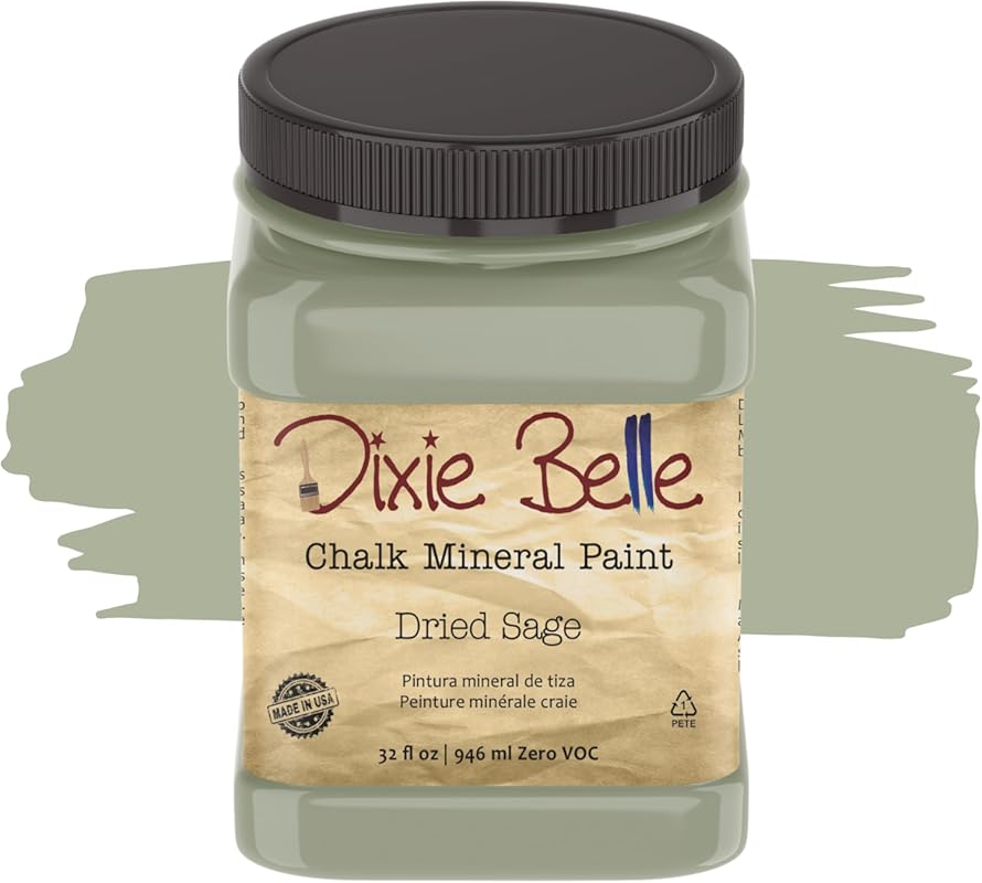 Dixie Belle Paint Company Chalk Finish Furniture Paint, Dried Sage Mat