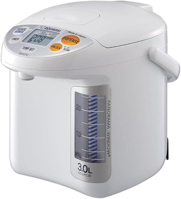 Zojirushi CD-LFC30 Panorama Window Micom Water Boiler and Warmer, 3.0 