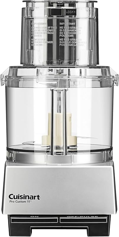 Cuisinart DLC-8SBCYP1 Pro Custom 11-Cup Food Processor, Brushed Chrome