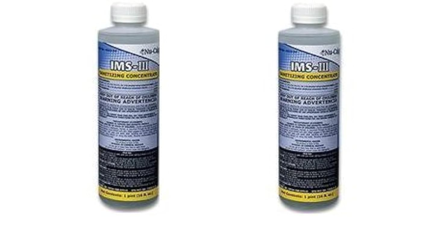 Nu-Calgon 4211-34 IMS-II Ice Machine Sanitizer, 2-Pack, 16 fl oz Bottl