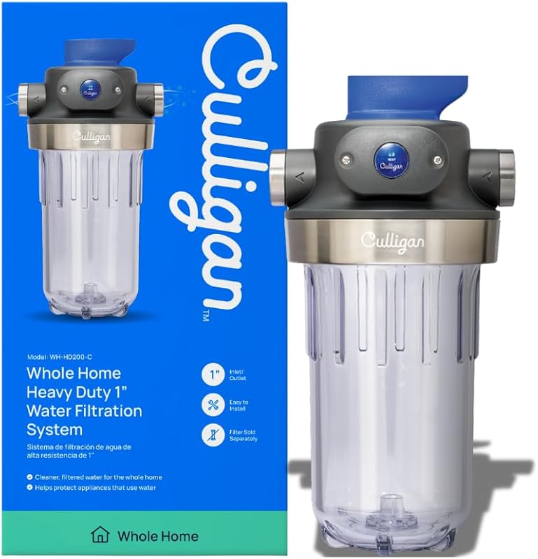 Culligan WH-HD200-C Whole House Water Filter System with 1