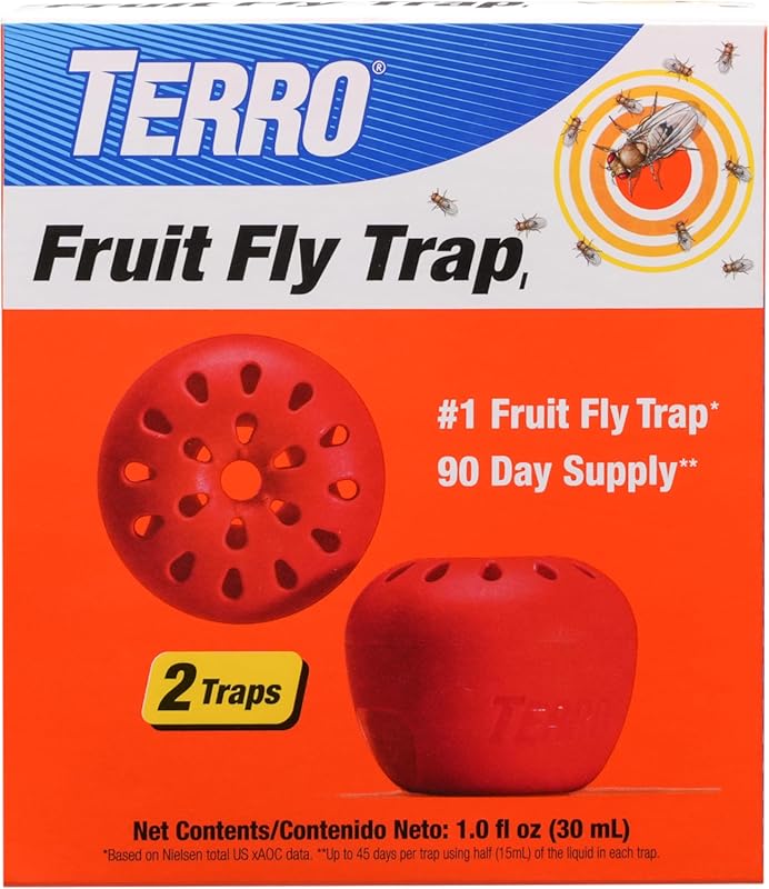 TERRO T2502 Indoor Fruit Fly Trap