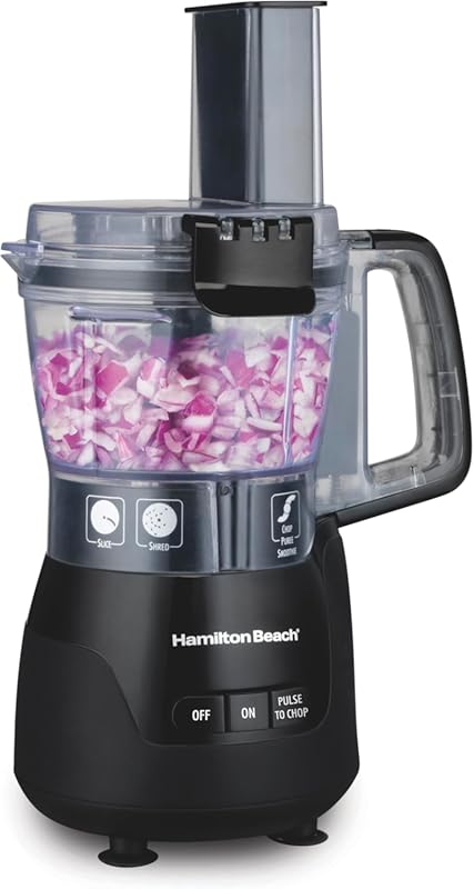 Hamilton Beach Stack & Snap 4-Cup Mini Food Processor & Vegetable Chop